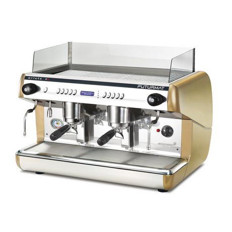 Cafetera Quality espresso Ariete F3 electrónica 2 grupos display digital