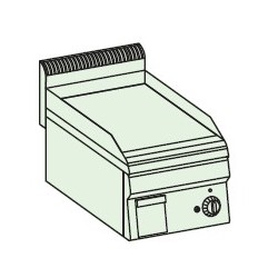 Fry top eléctrico Crystal Line Línea 600 FTL35E62
