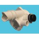 Cuerpo filtro completo lavadora Candy