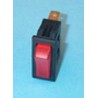 Interruptor unipolar luminoso rojo Universal 11x30 mm 220V