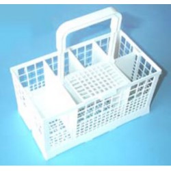 ANCASTOR Cesto de cubiertos de 240 mm para lavavajillas compatible con Balay 