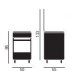 Cocina a gas Vitrokitchen CB55BB / CB55BN
