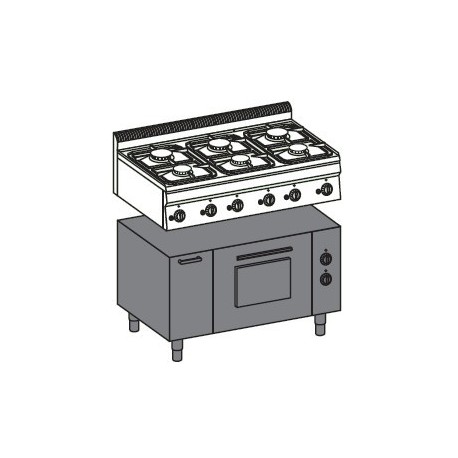 Horno eléctrico Crystal Line Línea 600 BF70E