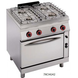 Cocina a gas Modular Granita 7XCHG42(con Horno)