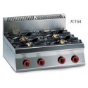 Cocina Top a gas Granita 7TCG4