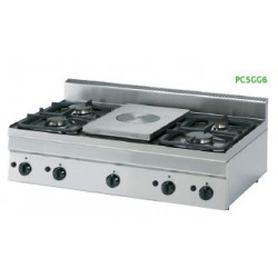 Cocina a gas Crystal Line Línea 600 PC105G6