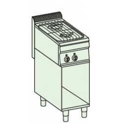Cocina a gas + módulo bajo Crystal Line Línea 700 Basic EC35FG7