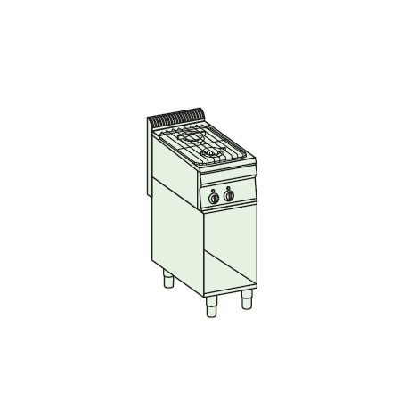 Cocina a gas + módulo bajo Crystal Line Línea 700 Basic EC35FSG7