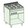 Cocina a gas + módulo bajo Crystal Line Línea 700 Basic EC70FG7