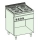 Cocina a gas + módulo bajo Crystal Line Línea 700 Basic EC70FSG7