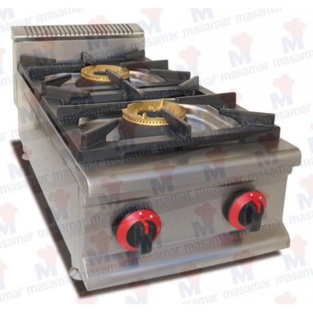 Cocina a gas Masamar CQL-2FV