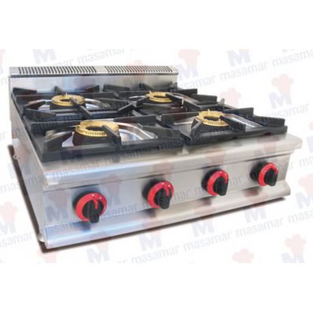 Cocina a gas Masamar CQL-4F