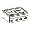 Cocina eléctrica Crystal Line Línea 600 PC70E60