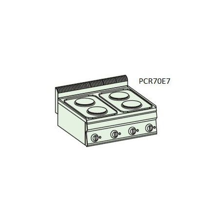 Cocina eléctrica Crystal Line Línea 700 PCR70E7
