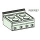 Cocina eléctrica Crystal Line Línea 700 PCR105E7