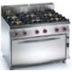 Cocina Mural a gas Granita 8CBG16XL 6 fuegos + Horno grande)