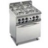 Cocina  a gas con Horno Granita 6UCBG14FV