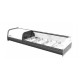 Vitrina Movilfrit ARGEN 4 BLANCA/NEGRA
