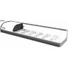 Vitrina Movilfrit ARGEN 6 BLANCO/NEGRO