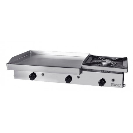 Plancha con Parrilla PB600
