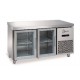 Mesa Refrigerada con Puerta de Cristal MCG 1500 C . Gama Style GN 1/1