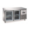 Mesa Refrigerada con Puerta de Cristal MCG 1500 C . Gama Style GN 1/1
