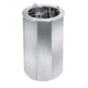 Dispensador de platos calientes. Zinco