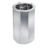 Dispensador de platos calientes. Zinco