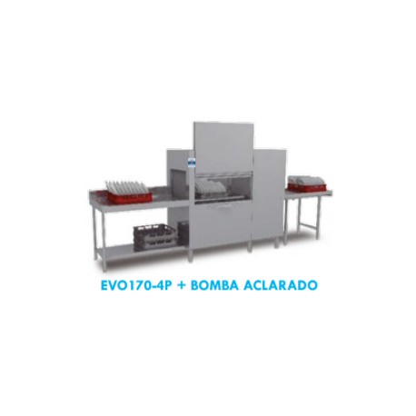 Túneles de Arrastre Adler EVO170-4P+Bomba Aclarado
