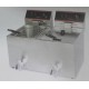 Freidoras Eléctricas de Sobremesa F8+8-GR. Masamar