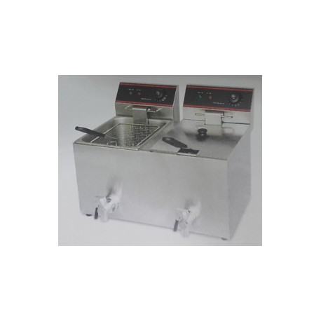 Freidoras Eléctricas de Sobremesa F8+8-GR. Masamar