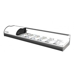 Vitrina Movilfrit ONIX 6 NEGRA/BLANCA/ROJA