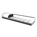 Vitrina Movilfrit ONIX 6 NEGRA/BLANCA/ROJA