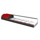 Vitrina Movilfrit ONIX 8 NEGRA/BLANCA/ROJA