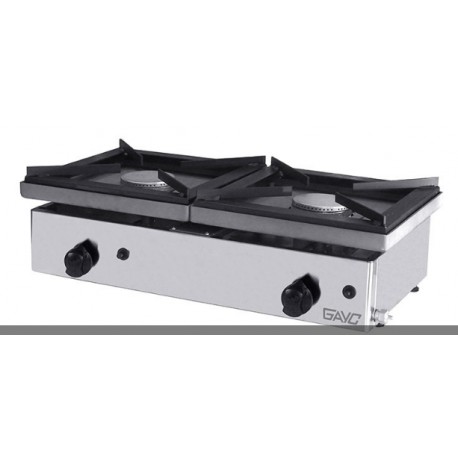 Cocina a gas Movilfrit  COCINA 2 FUEGOS SNACK