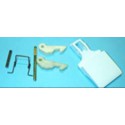 ANCASTOR KIT CIERRE MANETA TIRADOR PARA PUERTA LAVADORA COMPATIBLE CON INDESIT 041722