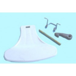 CONJUNTO ARISTON INDESIT PARA TIRADOR PUERTA LAVADORA