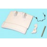 CONJUNTO MANETA ARISTON TIRADOR PARA LAVADORA/SECADORA