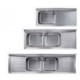 Fregadero con puertas, peto y armarios marca Zinco