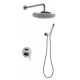 GRIFO MONOMANDO DOBLE EMPOTRADO PARA DUCHAS IRIS. NOVA
