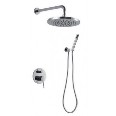 GRIFO MONOMANDO DOBLE EMPOTRADO PARA DUCHAS IRIS. NOVA