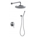 GRIFO MONOMANDO DOBLE EMPOTRADO PARA DUCHAS IRIS. NOVA