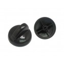 Ancastor botón mando para horno Teka HT510. Color marrón. 83030413