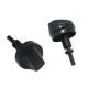 MANDO HORNO TEKA COLOR NEGRO CON EJE LARGO. FER73TK0038