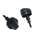 MANDO HORNO TEKA COLOR NEGRO CON EJE LARGO. FER73TK0038