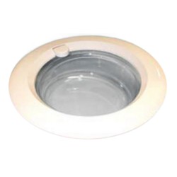 ANCASTOR, puerta completa de escotilla para lavadora compatible con Indesit 057573 