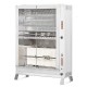 Asador eléctrico de 4, 6, 12, 18, 24 o 36 pollos. Zinco