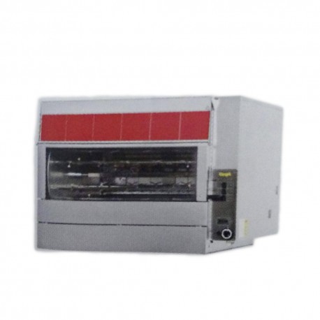 Asador eléctrico de 4, 6, 12, 18, 24 o 36 pollos. Zinco