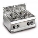 COCINA 4 FUEGOS TOP – GAS. Serie 650 único Zinco.