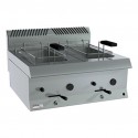 FREIDORA 8+8 LITROS TOP – GAS. Serie 650 único Zinco.